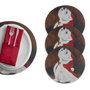 Hermia Set de 4 Salvamanteles Individuales Multicolor